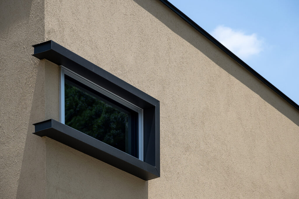 アースカラーの塗り壁