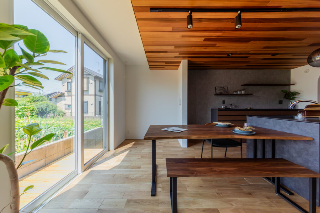 弊社がSNSでUPしたおしゃれな建築実例写真の例。